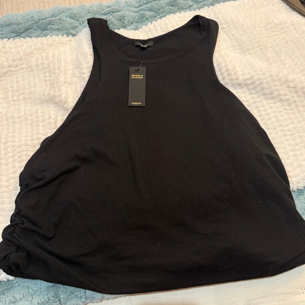AFRM Black Tank Top Size 3X NWT